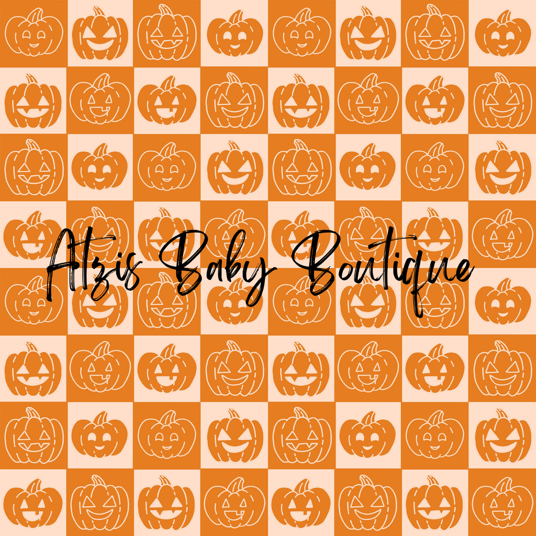 Pumpkin checkers