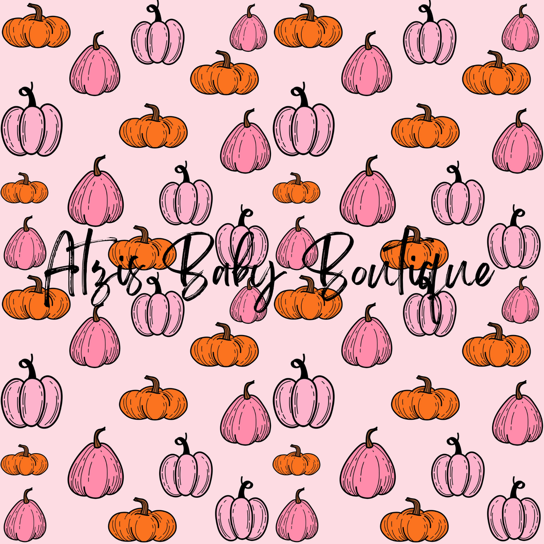 Pink / orange pumpkins