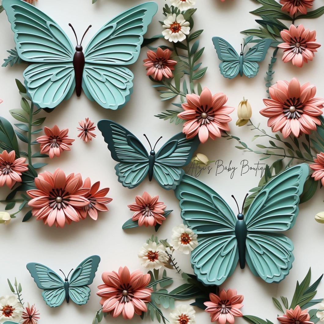 3D Butterflies