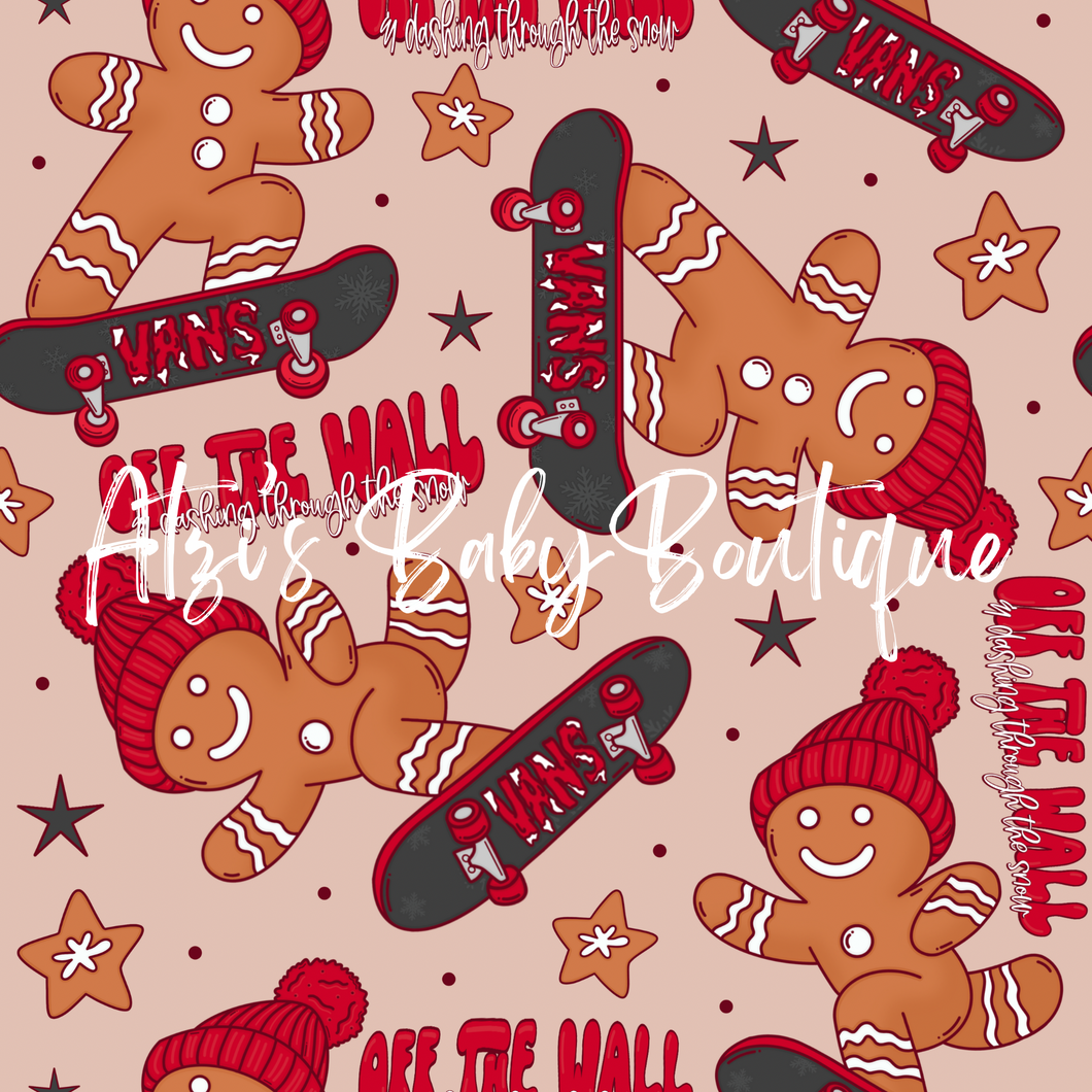 B Gingerbread skate