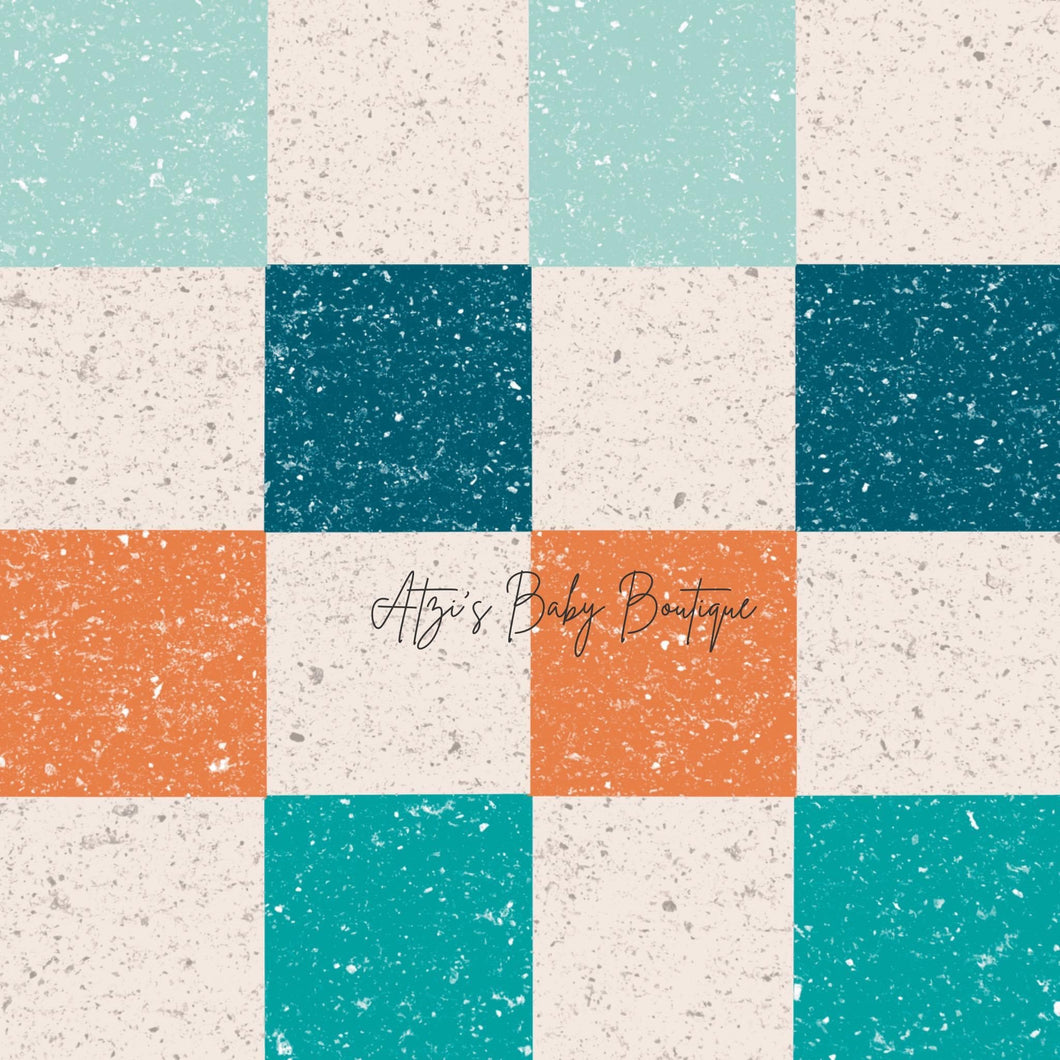 Blue / Orange checks