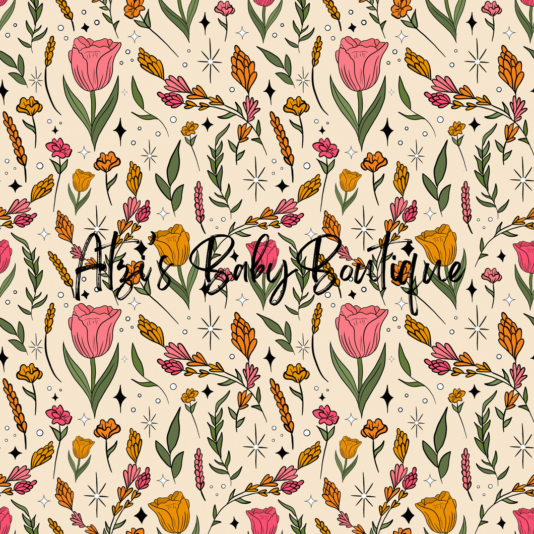 Boho floral
