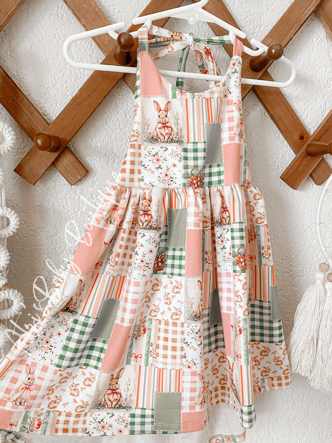 Pink vintage patchwork