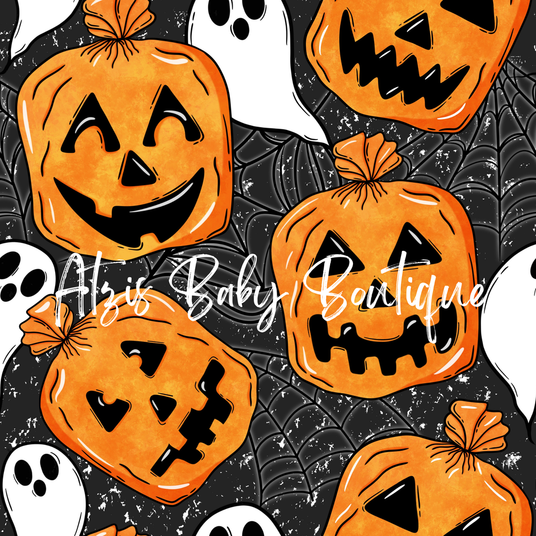 Black pumpkin bags