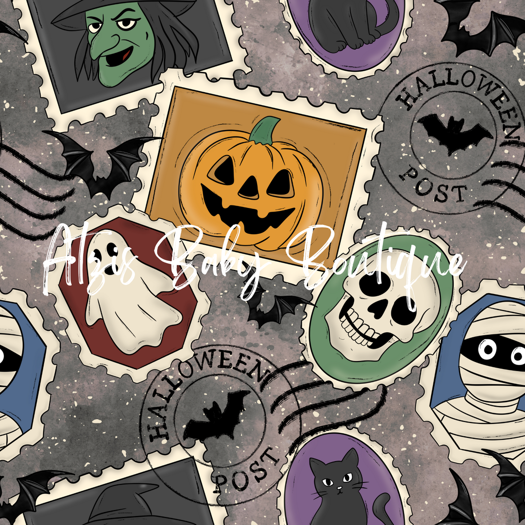 Spooky stamps