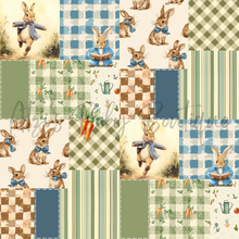 Load image into Gallery viewer, Blue vintage patchwork
