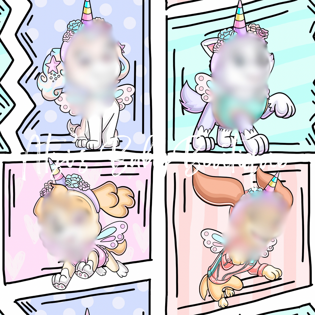 Unicorn pup