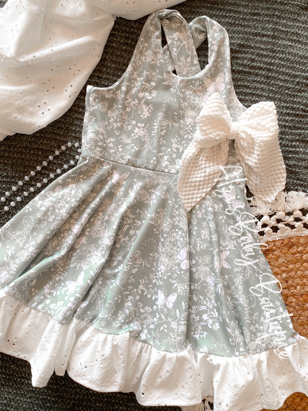 4T Indy dress with ruffles