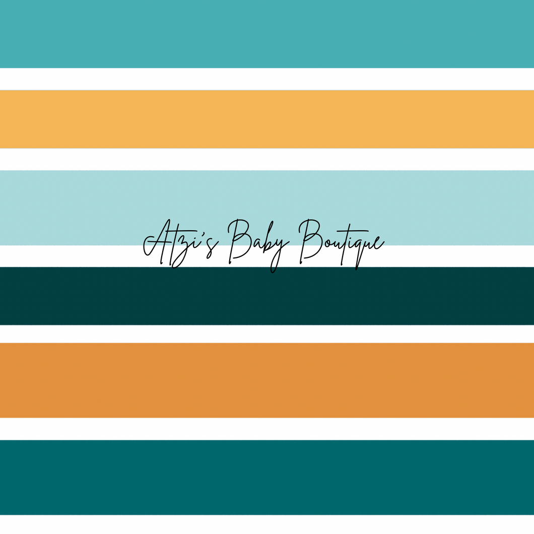 Orange z& blue stripes