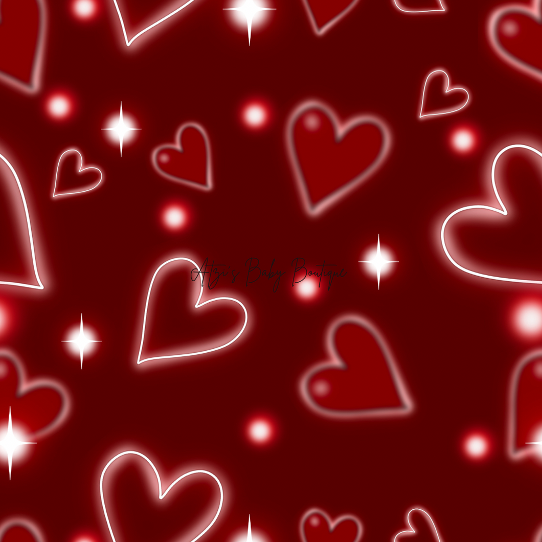 Red hearts