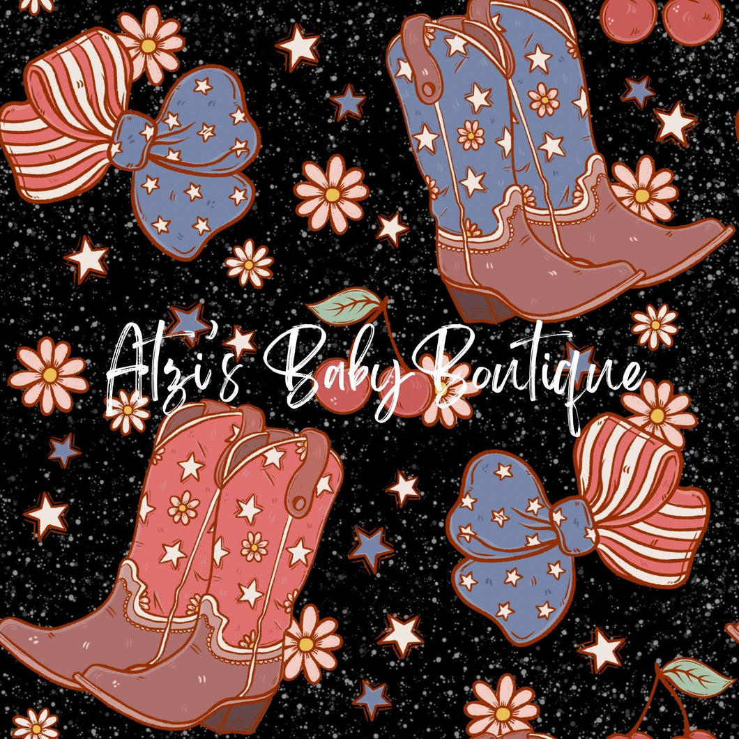 Americana cowgirl - Black