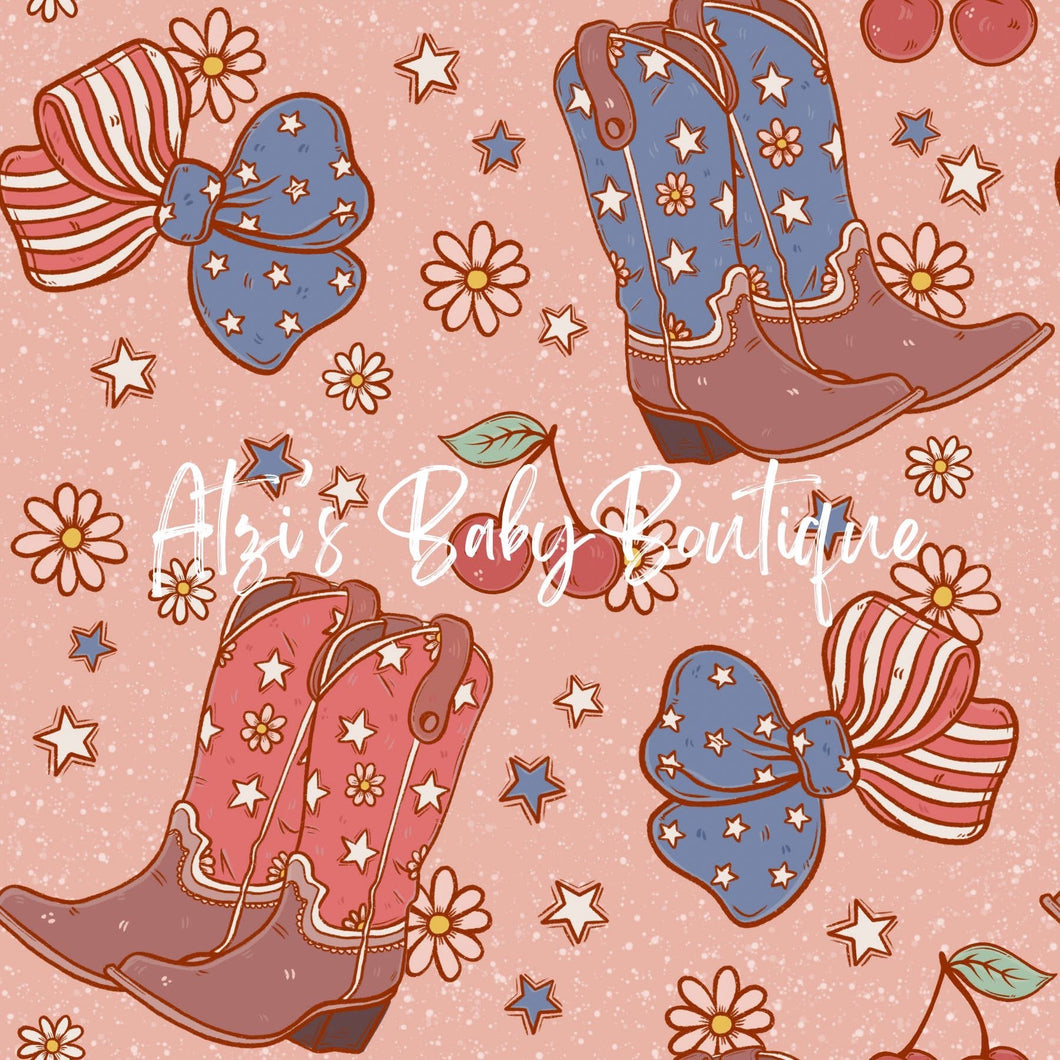 Americana cowgirl - pink