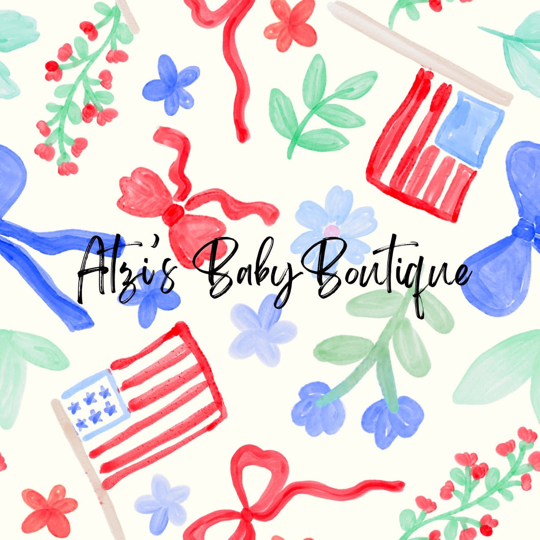 Americana watercolor