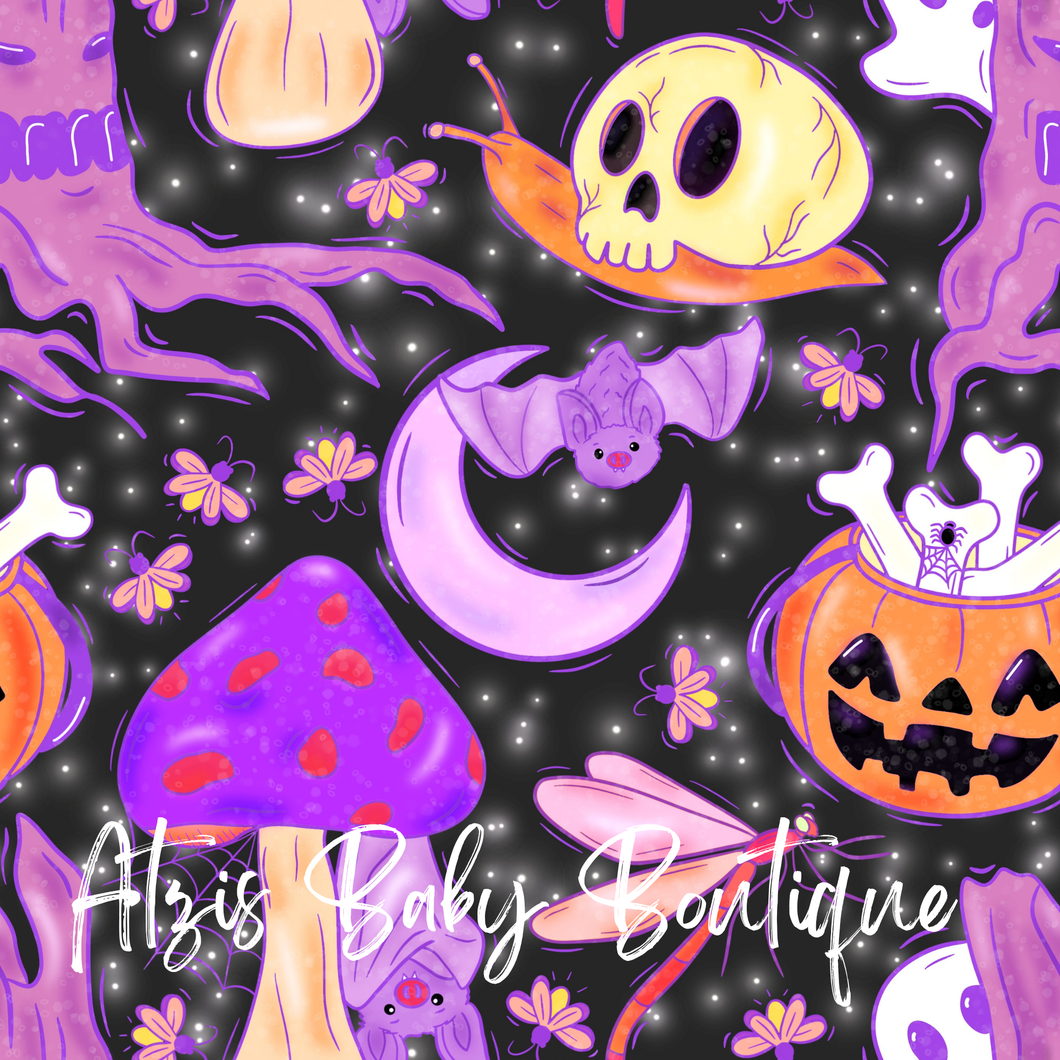Halloween night - purple