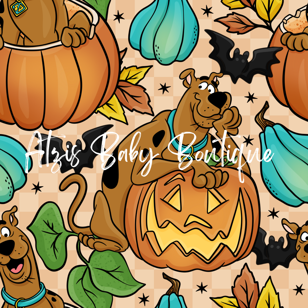 Cute spooky dog