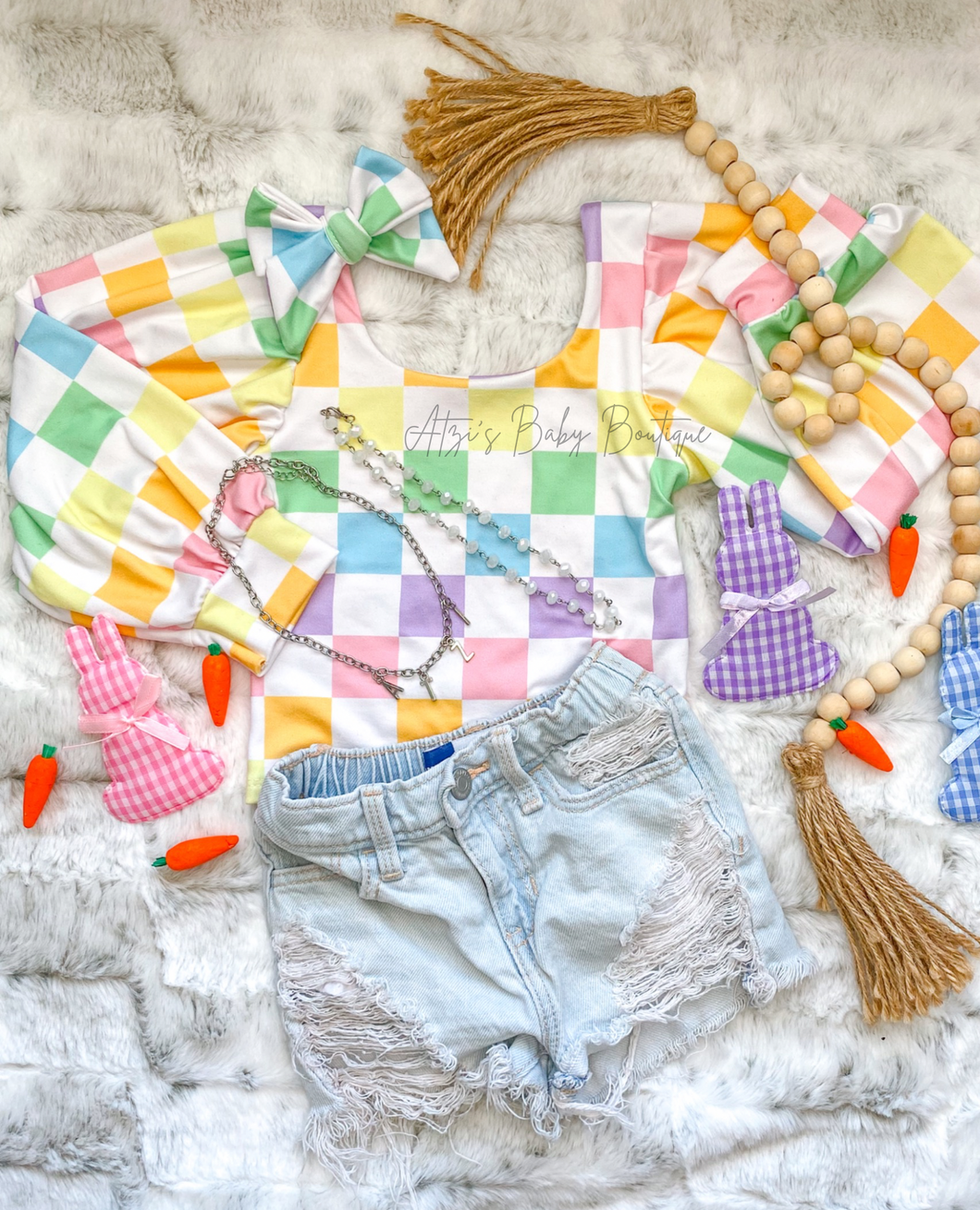 Pastel checks