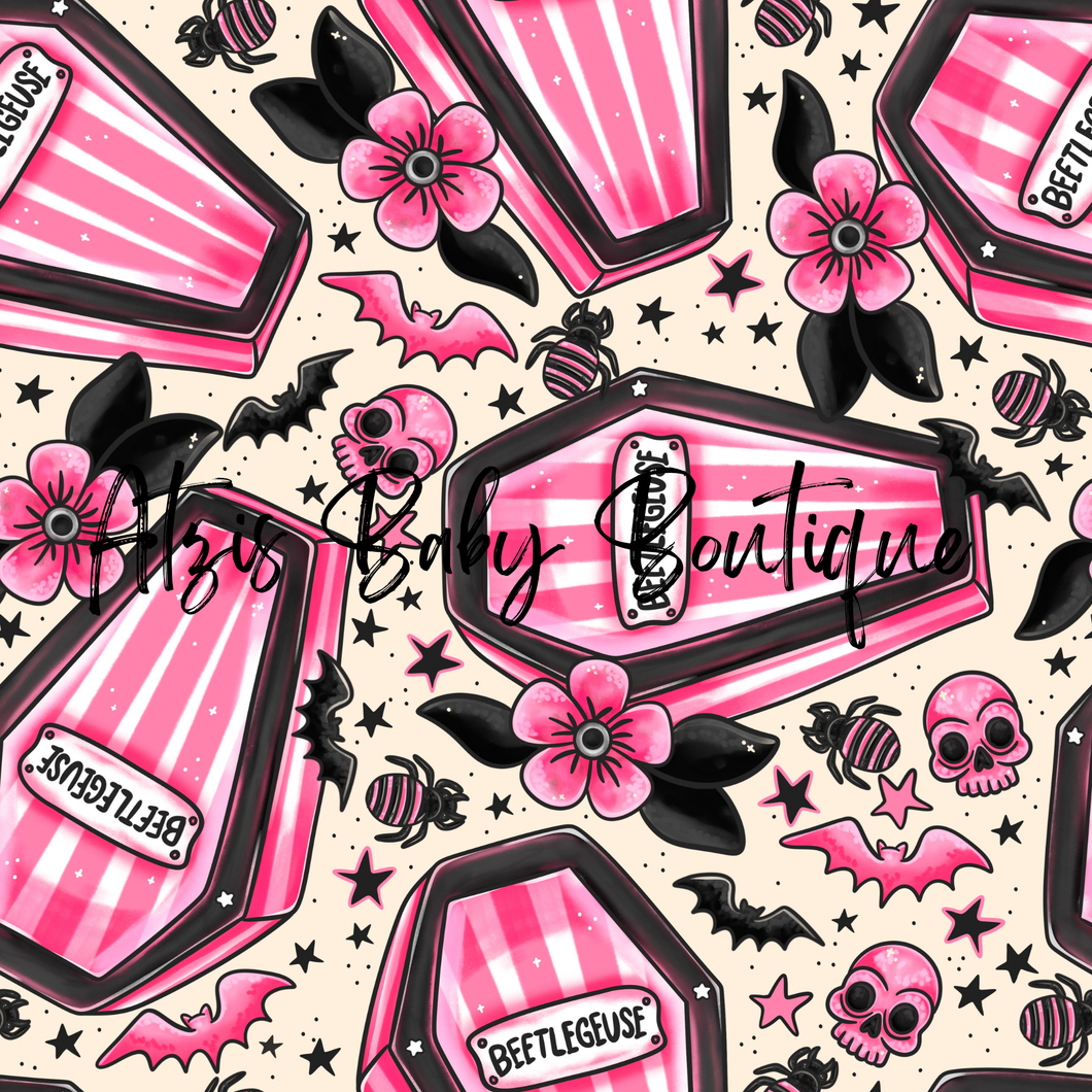 Pink coffin