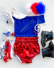 Load image into Gallery viewer, Red metallic bottoms
