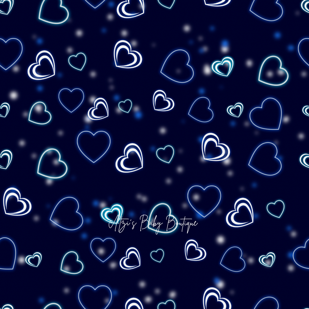 Blue hearts