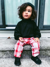 Load image into Gallery viewer, Pink / red flannel bottoms
